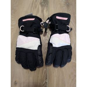 Scott Junior Ski Gloves Pink & Black Size Large